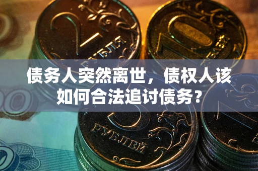 北京债务人突然离世，债权人该如何合法追讨债务？