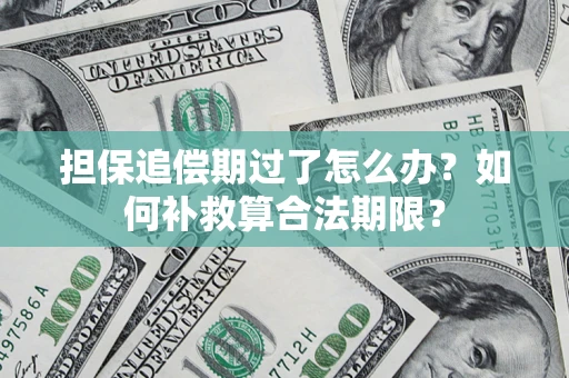北京担保追偿期过了怎么办？如何补救算合法期限？