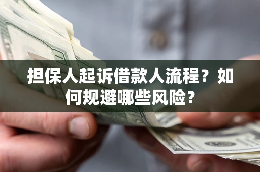 北京担保人起诉借款人流程？如何规避哪些风险？